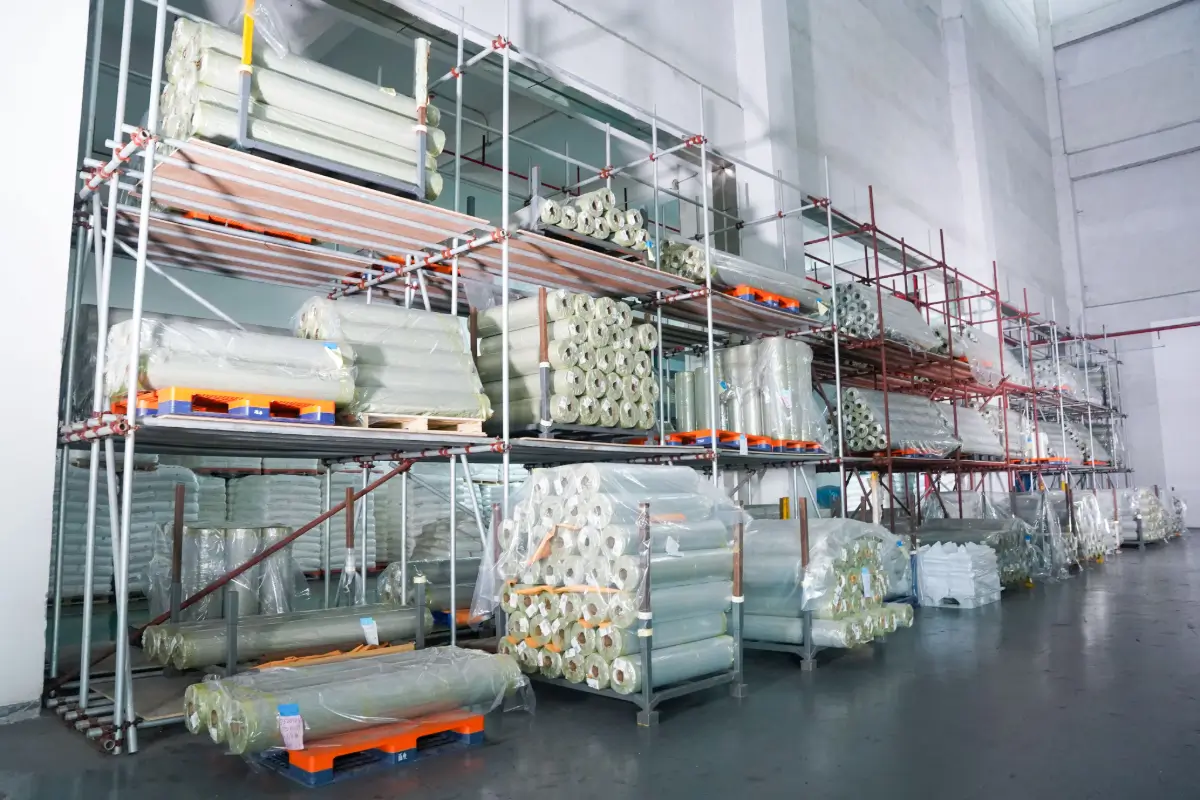 Packing-Shipment-Textile Roll Packaging Film 3